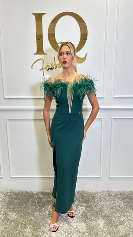 Rochie Vivania Green