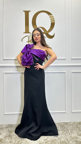 Rochie Show Black Purple