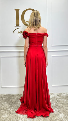 Rochie Rosalinda Red