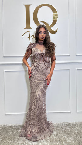 Rochie Aida Beige