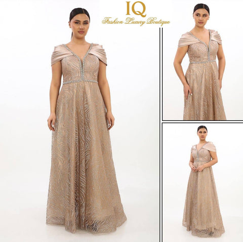 Rochie Deborah Beige