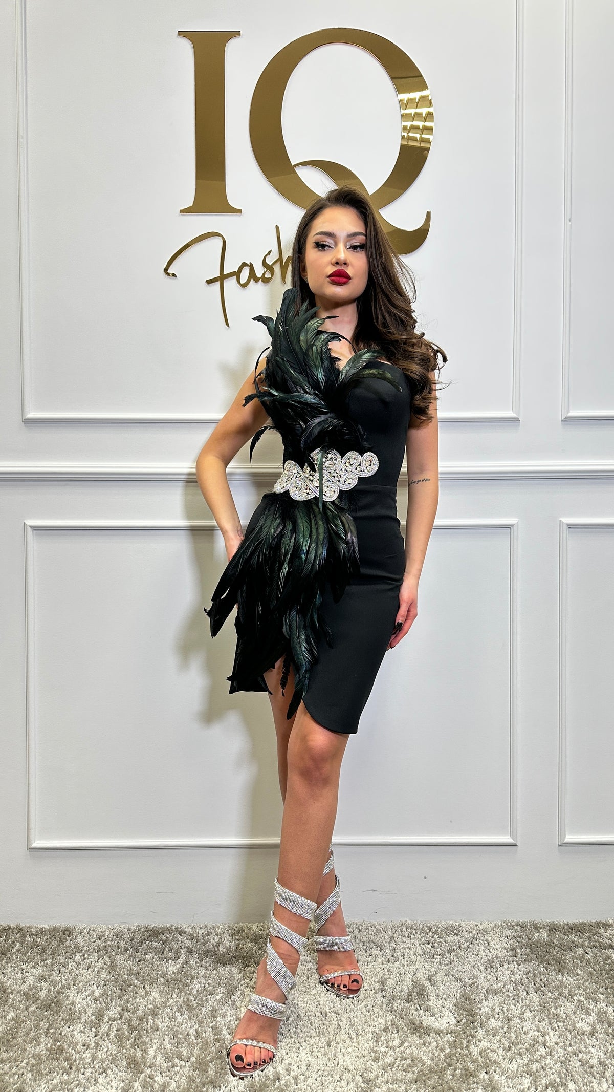 Rochie Birdye  scurta Black