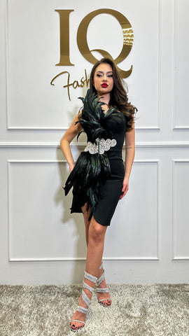 Rochie Birdye  scurta Black