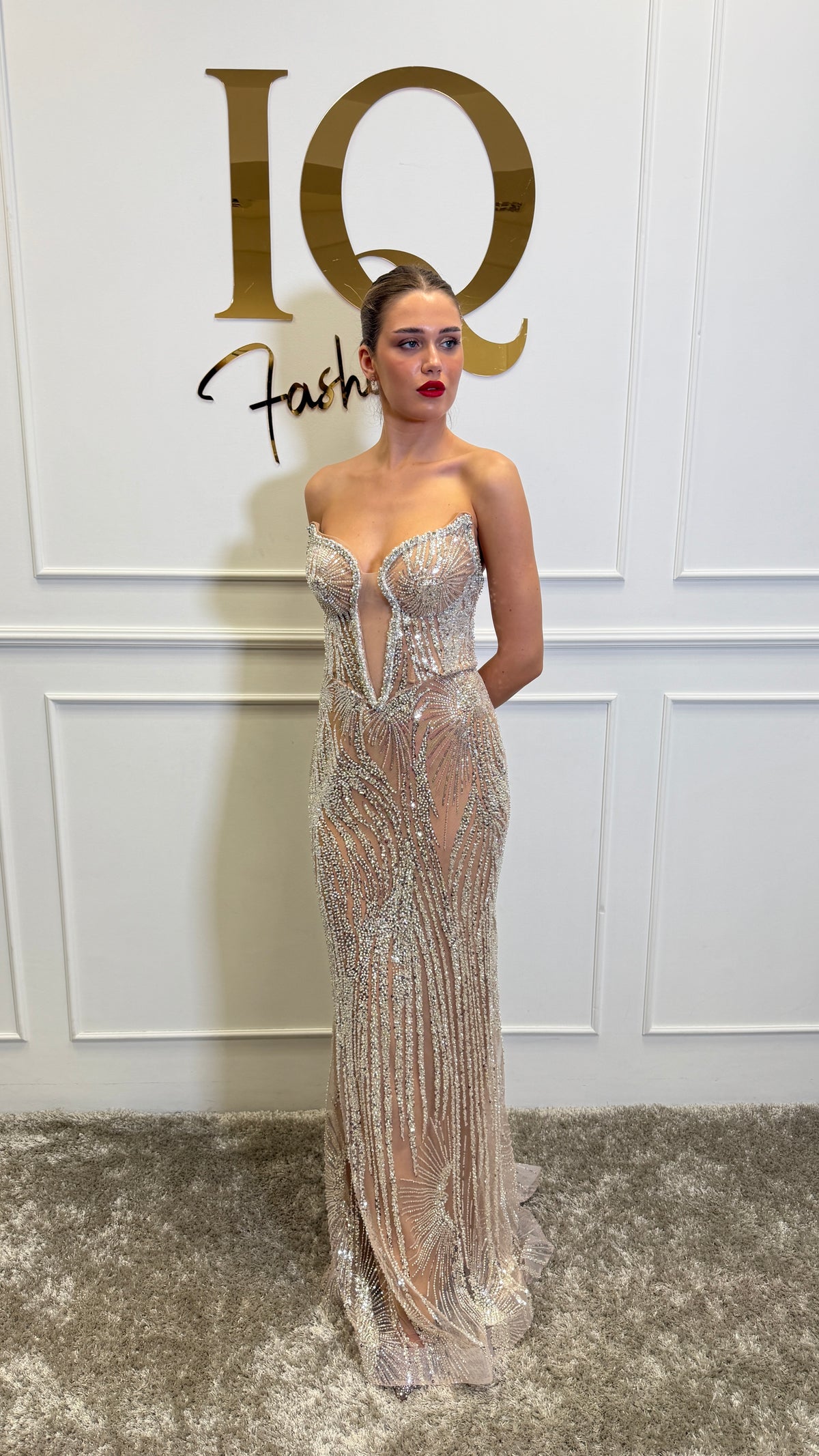 Rochie Doretta Beige