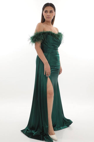 Rochie lunga Teia Green